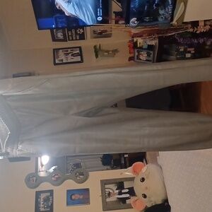 New C by One Xs Tan Faux Leather Joggers With Pockets